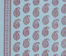 Antique book, charles spada antiques; Peter Dunham Kashmir Paisley Tea Indigo Fabric 40 Off Samples