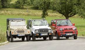 Overcome muddy pits, manoeuvre through. Der Suzuki Jimny Wird 40 Jahre Alt Auto Medienportal Net