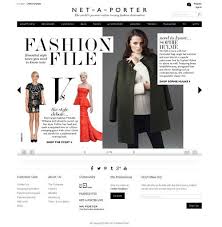 Net A Porter Magazine Web Design Inspiration Web Design Porter Magazine