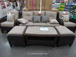 With the sunnydaze's mollendo wicker rattan sofa. Pin On The Veranda