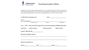 Free 7+ Sample Legal Guardian Forms In Ms Word | Pdf | Excel