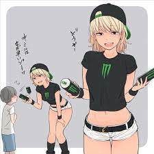 Original] Monster Energy Girl : r/AnimeBaseballCaps