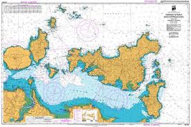 Nz 5324 Hydrographic Nautical Chart Tamaki Straight