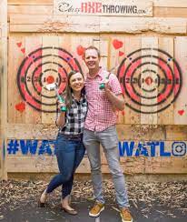 Axe Throwing Date Night What To Expect Friday We Re In Love Date Night Dating Date Night Games