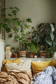Matideretro Bedroom Bedroomgoals Indoorplants Plants Greenleaves Room Inspiration Apartment Decor Aesthetic Room Decor