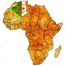 Länder auf der karte von ostafrika Algerien Auf Tatsachliche Vintage Politische Karte Von Afrika Mit Fahnen Lizenzfreie Fotos Bilder Und Stock Fotografie Image 20531742