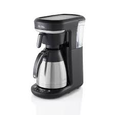 Mini brew, brew now or later, with water filtration and nylon. Mr Coffee Thermal Carafe Target