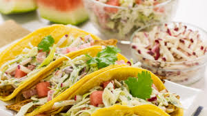 Read on to see what makes these tacos so special. Recipe Skinny Fish Tacos With Watermelon And Radish Slaw What About Watermelon
