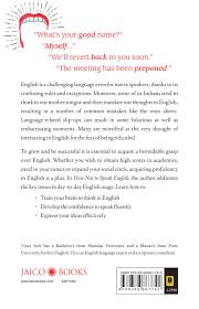 Buy How Not to Speak English by Vinay Sethi online