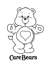 Printable Care Bear Coloring Pages For Your Kids In 2020 Bear Coloring Pages Valentine Coloring Pages Disney Coloring Pages
