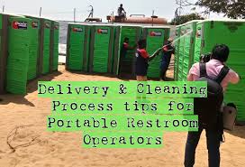 Ease Your Portable Restroom Service Delivery Cleaning
