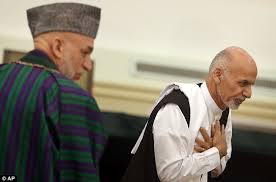 Afghan president ashraf ghani speaks at the parliament in kabul, afghanistan august 2, 2021. Ashraf Ghani Named Afghanistan S President Elect After Deal To Share Power Daily Mail Online