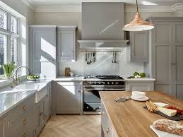 When it comes to kitchen colour ideas, grey is the shade of the moment. Surbiton Bespoke Light Grey Kitchen Transitional Kitchen London By Brayer Design Houzz