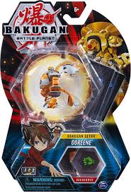 With other friends, they form a group called the bakugan battle brawlers, and then are accidentally dragged into fighting for the fate of vestroia (the bakugan's home dimension). Bakugan Spinmaster 6045146 Goreene 8cm Ultra Actionfigur Trading Card