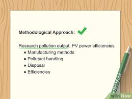Basing on a research paper format, the researchers must commit to a consistent style of writing. How To Write Research Methodology 13 Steps With Pictures