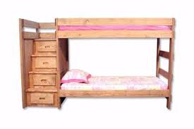 Duncan Twin Twin Staircase Bunk Bed Light Brown Home Furniture Plus Bedding