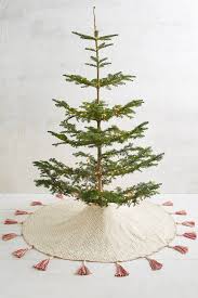 Anthropologie Tasseled Tree Skirt Anthropologie Christmas Tree Boho Christmas Tree Anthropologie Christmas