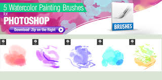 Open your image in photoshop that you would like to use. 5 Watercolor Brushes For Photoshop By Pixelstains On Deviantart
