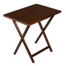 Check Ebay Deal Of Today Wooden Tv Trays Tv Tray Table Walnut Furniture Living Room