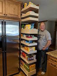 Custom pull out shelf for cabinets up to 24 inches wide low cost pullout shelves standard pull out shelves. Shelves That Slide Custom Kitchen Pull Out Sliding Shelving For Your Existing Cabinets From 39 95 Diy Pullout Shelf Manufactured In The Us With More Than 25 Years Experience Rollout Pantry Tray Pull Outs