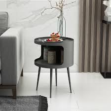 Silver gray nobles lift top coffee table with storage. Round Small Storage Table Iron Coffee Table Bedroom Nightstand Bed Side Table Living Room Sofa Table Coffee Tables Aliexpress