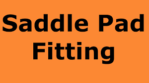 western saddle pad fitting