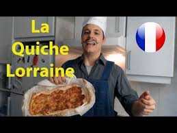 Apprendre Le Francais En Cuisinant La Quiche Lorraine Youtube Recettes De Cuisine Quiche Lorraine Recette
