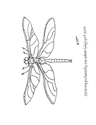 Coloring Pages For Kids By Mr Adron Printable Simple Dragonfly Coloring Page Insect Coloring Pages Coloring Pages Coloring Pages For Kids