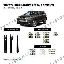 Toyota Highlander Led Interior Package 2014 Present