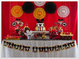 37 Adorable Mickey Mouse Birthday Party Ideas Minnie Mouse Birthday Party Mickey Mouse Parties Mickey Mouse Birthday Party