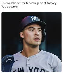 Let's hope this is the start of something for Anthony Volpe!