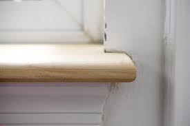 Removing awkward window sash with a wrecking bar. How To Repair The Interior Window Sill And Trim Craving Some Creativity