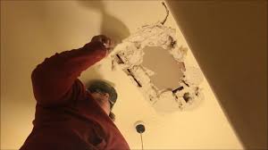 hole in lath and plaster ceiling repair
