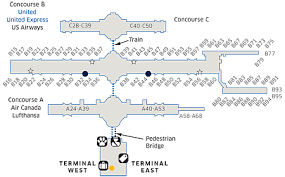 Terminalmap Qc8807 Den Gif 450 279 Denver Airport Terminal Map Pedestrian Bridge Denver Airport Airports Terminal