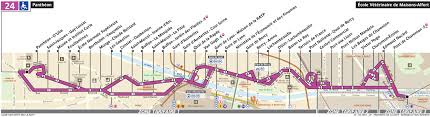Transport urbain et régional de voyageur. Bus Ratp Ligne 24 Horaires Plan Et Itineraire