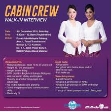 Job description:nice to meet you! Malindo Air Cabin Crew Walk In Interview Kuantan December 2018 Better Aviation