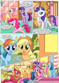 applejack (mlp) bbmbbf big macintosh (mlp) fluttershy (mlp)  friendship is magic my little pony palcomix pinkie pie (mlp) rainbow dash ( mlp) rarity (mlp) straight hair tagme twilight sparkle (mlp) 