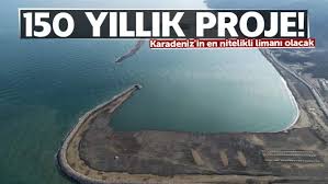 Bakan turhan filyos limanı projesi hakkında önemli açıklamalarda bulunarak projenin şimdiye kadar yüzde 80 gibi büyük bir bölümünün tamamlandığını. 150 Yillik Proje Karadeniz In En Nitelikli Limani Olacak