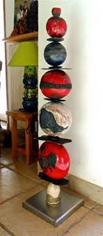 Totem Www Nicoledelpin Coppens Fr Idees De Poterie Ceramique Murale Poterie Jardin
