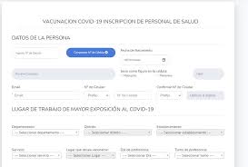 Link para iniciar el registro. Vacuna Covid 19 Como Debe Registrarse El Personal De Salud Ministerio De Salud Publica Y Bienestar Social