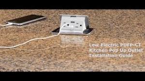 It assembles quickly and packs away in carrying case. Pufp Ct Countertop Pop Up Installation Video Lew Electric Youtube