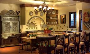 The colors in spanish design are richer. Hacienda Kitchen Hacienda Style Kitchen Mexican Hacienda Mexican Style Homes