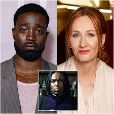I BEG YOU, AUTHOR" Paapa Essiedu has pleaded with J. K. Rowling to withdraw  her lawsuit against the Harry Potter reboot because the films have  "defamed" the author's beloved character.