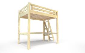 Lit Mezzanine Alpage Bois Echelle Hauteur Reglable Abc Meubles En 2020 Lit Mezzanine Mezzanine Etagere Bibliotheque Bois