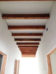 Exposed Ceiling Beams Ideas Ceiling Beams Exposed Beams Finishing Basement