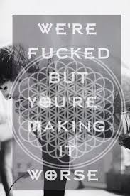 Bring Me The Horizon Antivist Songs With Meaning Bring Me The Horizon Song Quotes