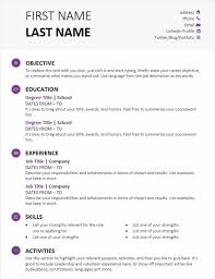Student Resume Modern Design