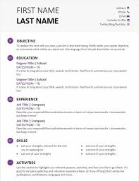 Free resume templates that download in word. Student Resume Modern Design