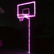 Glow In The Dark Light Up Basketball Hoop Lighting Kit Led Basketball Hoop And Rim Not Included Glow In The Dar Hoop Light Glow Stick Party Basketball Hoop