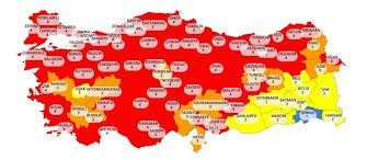 Carte de la turquie d'asie, de la perse: Covid 19 En Turquie Un Durcissement Des Mesures Pour Avril Mai Lepetitjournal Com